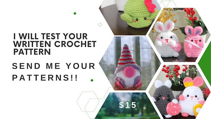test your written crochet pattern