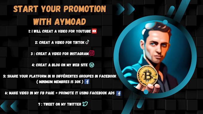 promote your crypto or nft project on my 87k youtube channel