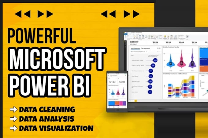 Create power bi data visualization, dashboard power bi data analyst ...