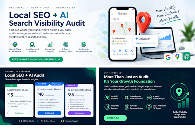 audit your local business SEO and ai search visibility