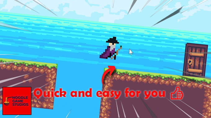 create a full 2d game for you to publish
