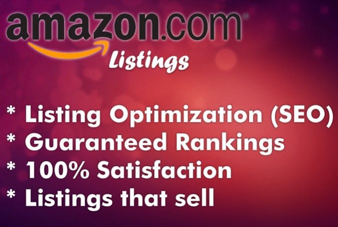 list 10 Amazon products or Optimize your listings