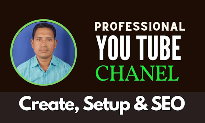 create youtube channel with setup and SEO optimization