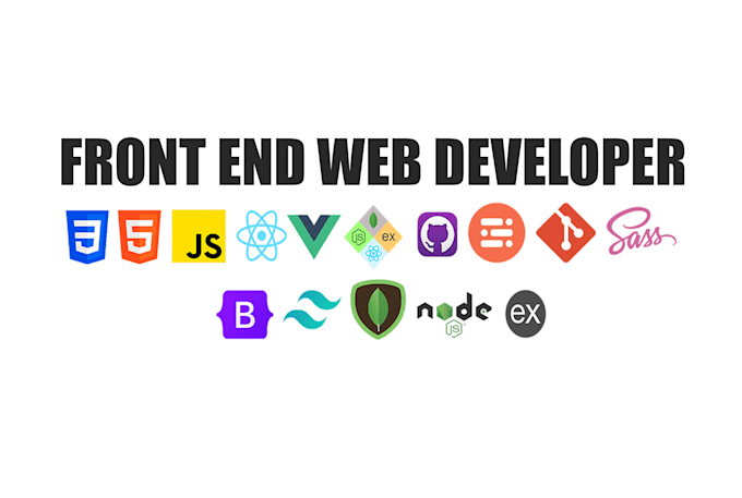 be your professional front end web developer