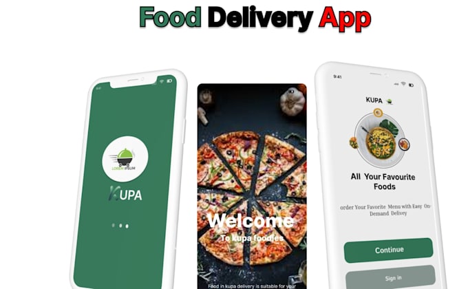 Food delivery app, grocery, pharmacy, restaurant app multivendor app ...