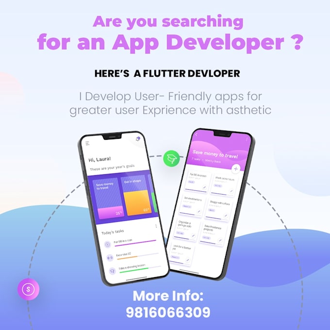 Develop ios and android mobile app using flutter by Vishalbhardw371 ...