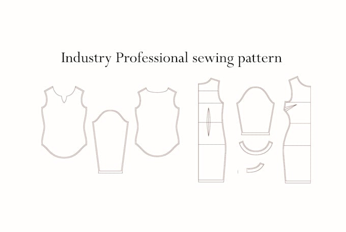make digital PDF sewing pattern