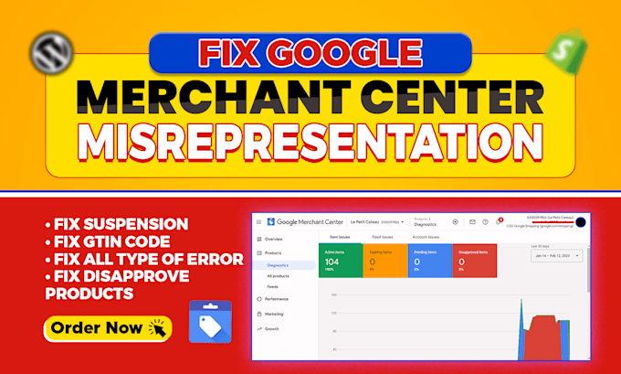 fix google merchant center misrepresentation