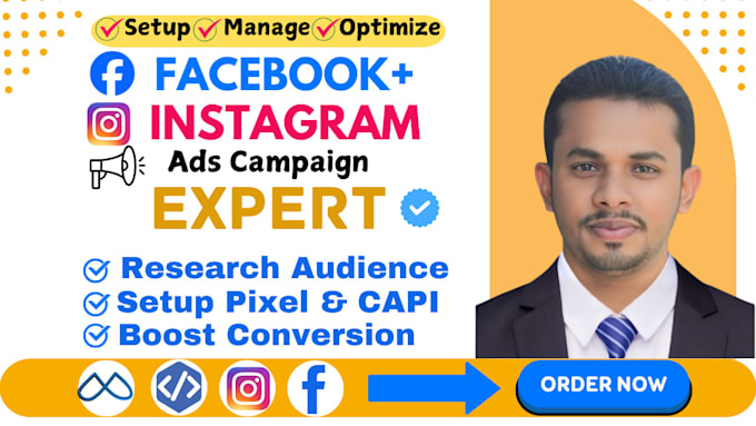 be your facebook ads manager, meta ads for ecommerce sales and lead generation