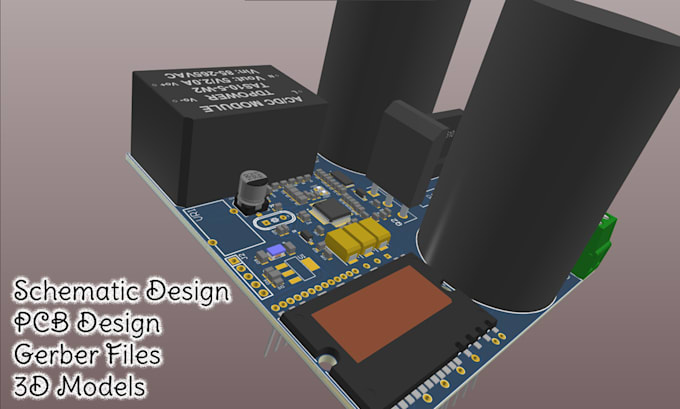 design schematic and pcb as per your requirement
