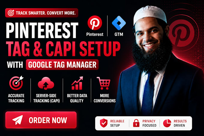 setup pinterest tags and capi with google tag manager