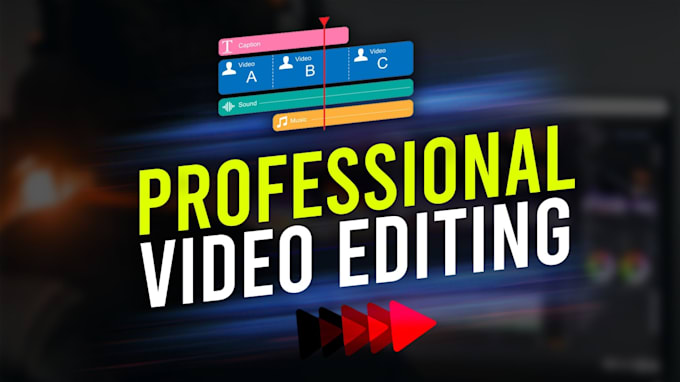 do professional video editing