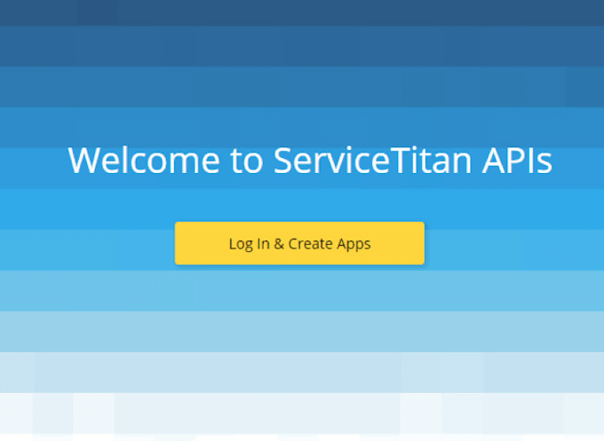 integrate the servicetitan API for data exchange