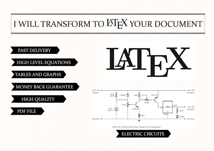 Aiutarti a progettare il tuo documento in latex sul retro