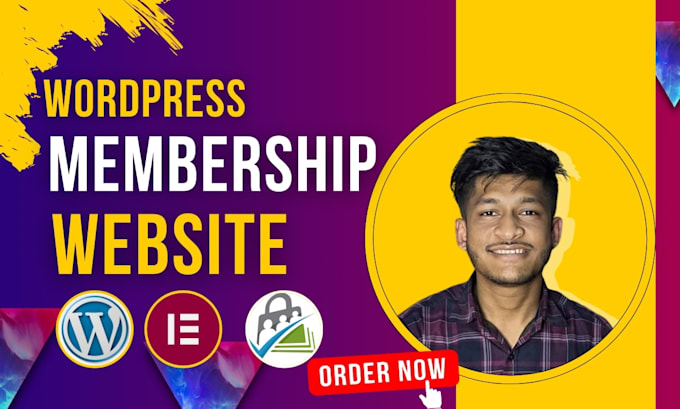 create a membership website or subscription website with wordpress
