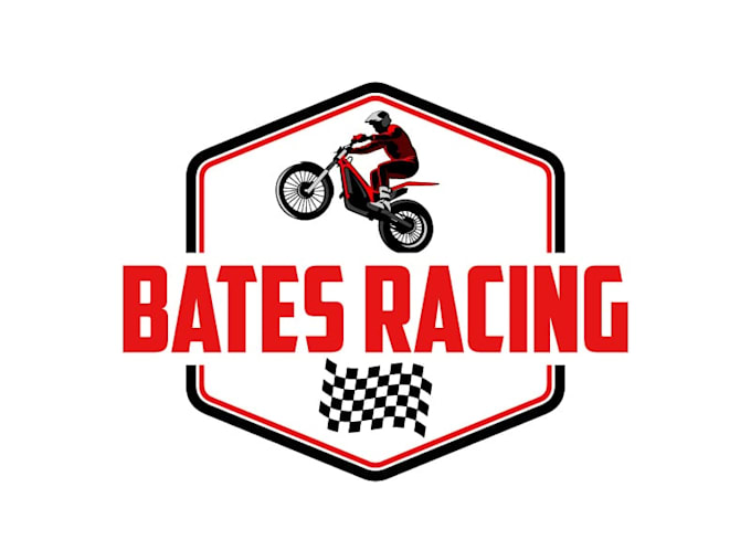 design a polished, understated racing logo business