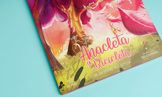 create illustrated book covers