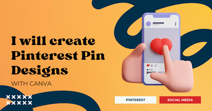design eyecatchy pinterest pin image, templates in canva