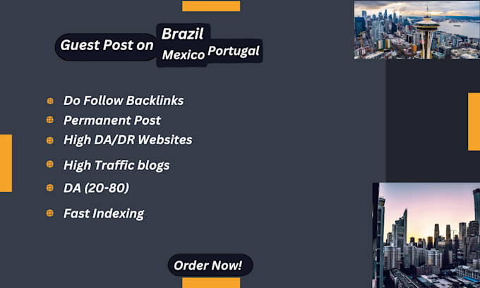 do guest posts on mexico, brazil, portugal blogs