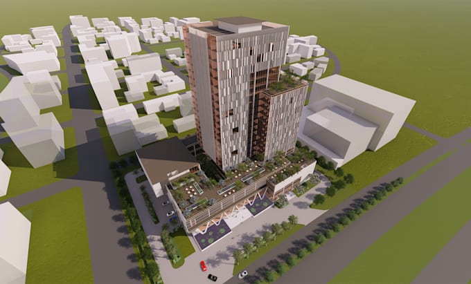 convert 2d to 3d architectural visualization service