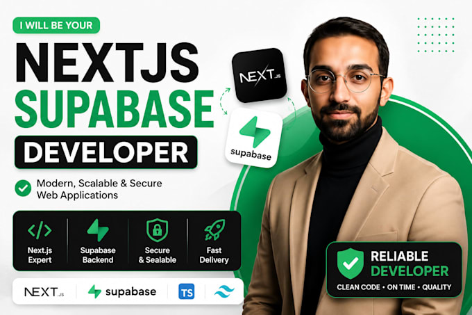 be your nextjs supabase developer