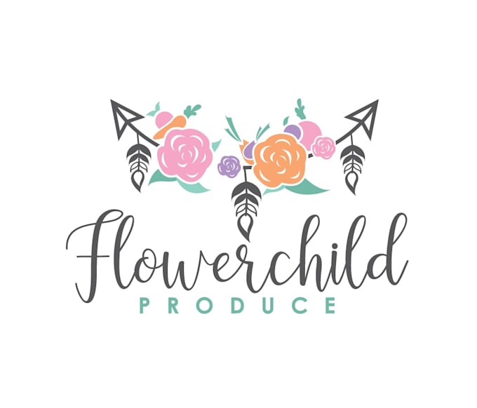 design top quality spectacular flower logo high end