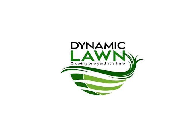 dynamic lawn rebranding logo design