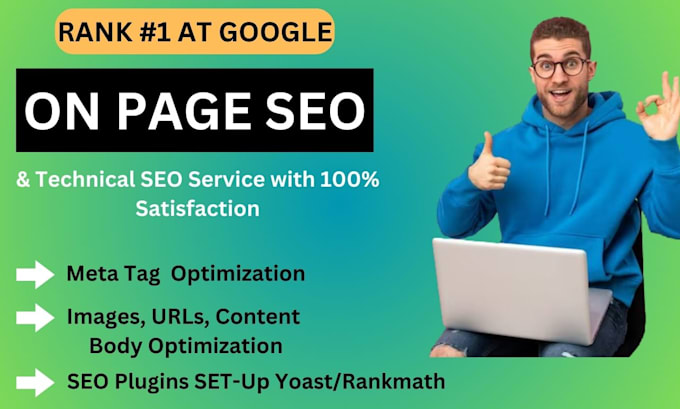 do onpage SEO and technical optimization service of wordpress website