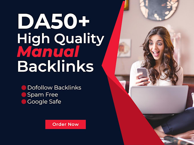 build manual backlinks from high authority websites