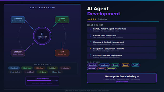 build a custom rag chatbot ai agent using langchain, llama, openai