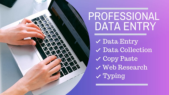 do urgent data entry work, typing and web research