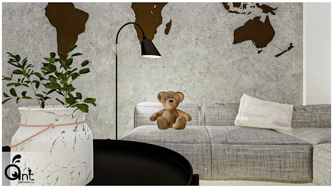 do interior design and interior 3d renderings