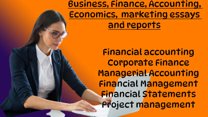 write business, marketing essays and reports