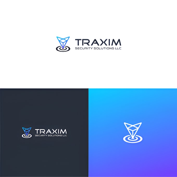 design creative crypto security tech and technology logo