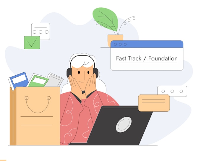 create a fitting illustration for your website or app