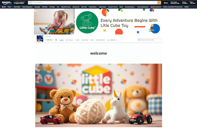 do amazon store creation and design