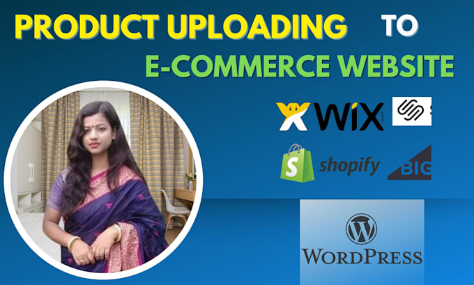 do ecommerce product upload listing wordpress shopify data entry