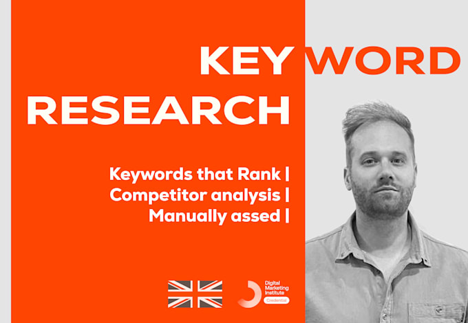 conduct manual keyword research and competitor analysis