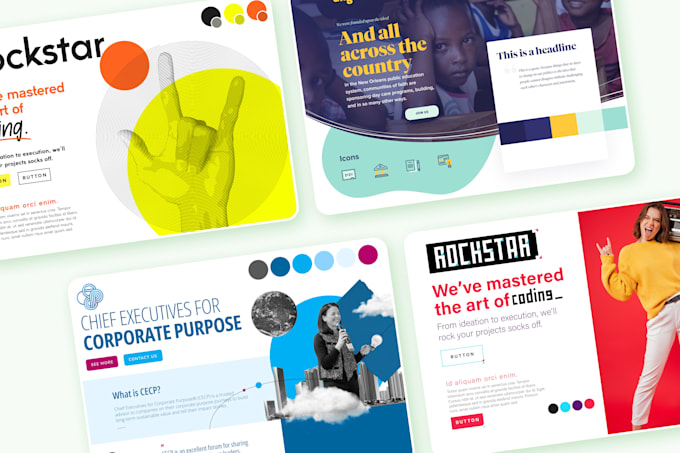 Design a ui style guide for your website by Marianaterra248 | Fiverr
