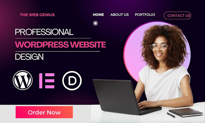 do elementor, divi wordpress website design redesign divi theme builder fix divi