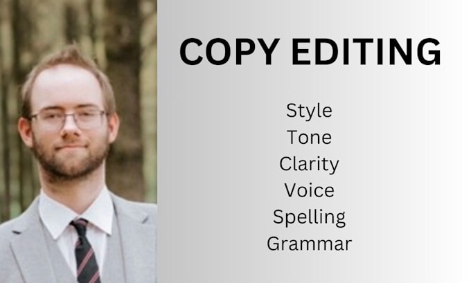 Copy edit and proofread your manuscript by Benjamin_finlay | Fiverr