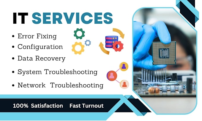 do IT support, data recovery and printer fixes