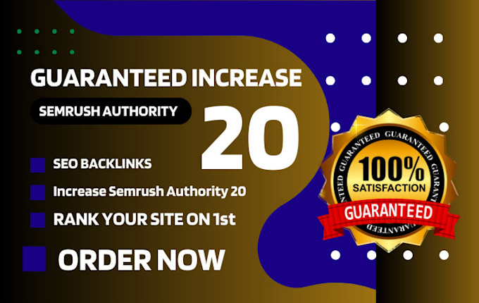 increase semrush authority up to 20