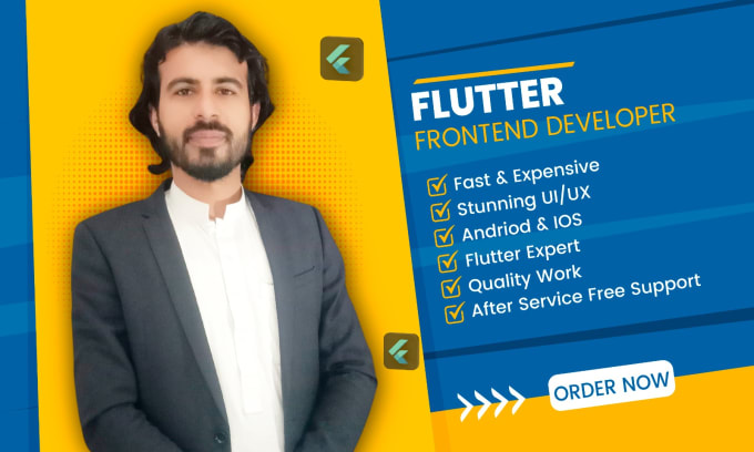 Be your flutter front end developer by Zainusf | Fiverr