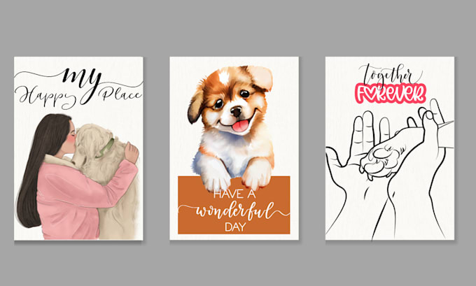 design creative greeting cards for you