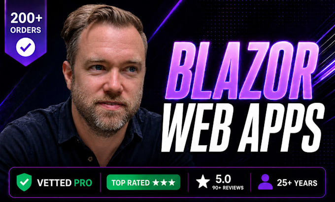 build your blazor web application