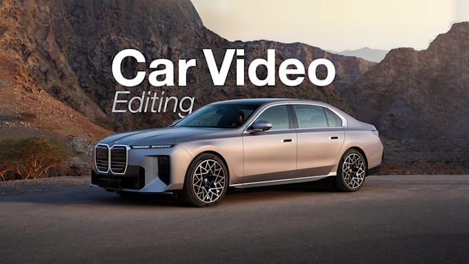 edit car video for reels and tiktok, professional car edit