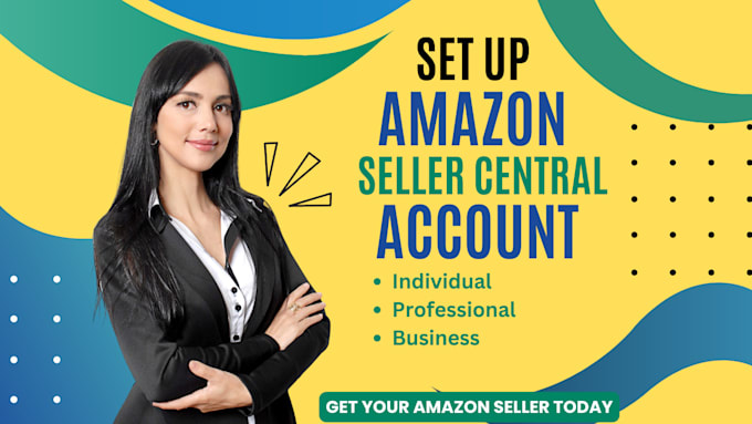 set up amazon seller account individual and professional