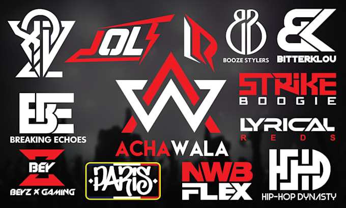 design custom dj , rap logo and music artist brand identity