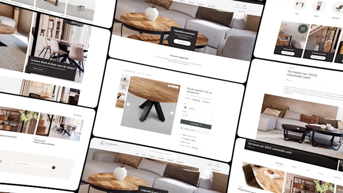 create a showreel using my template for design agency